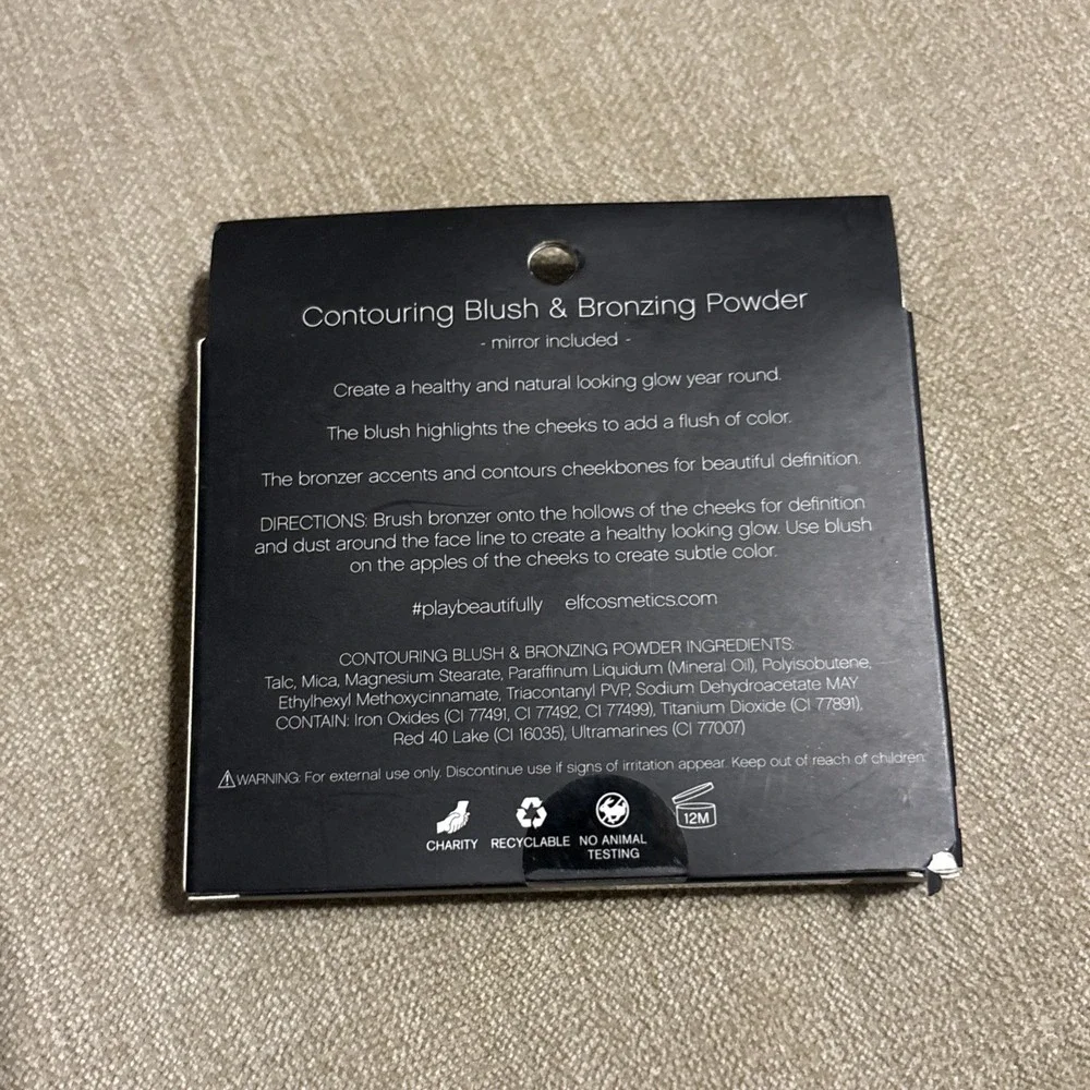 e.l.f. Contouring Blush & Bronzing Powder Turks & Caicos NIB Discontinued
